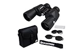 Celestron – SkyMaster Pro ED 7x50 Binocular – Astronomy Binocular with ED Glass – Large Aperture for Long Distance Viewing – Fully Multi-coated XLT Coating – Tripod Adapter and Carrying Case Included