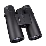 SkyGenius 10x42 HD Binoculars for Adults - Quick Focus, BAK4 Prism, Full-Multi Coated Film Lens, 1.10lb Lightweight Binoculars for Bird Watching, Hunting, and Outdoor Activities