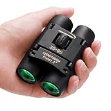 30X60 Small Binoculars for Adults Folding Bird Watching - Aurosports Mini Compact Binocular for Kids High Power Easy Focus Binoculars for Travel Hunting