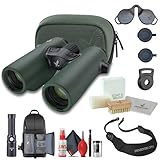 Swarovski 10x32 EL Range Laser Rangefinder Binocular (Green) + Flash Light + Back Pack + Cleaning Kit