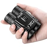 POLDR 8x21 Small Compact Lightweight Binoculars for Adults Kids Bird Watching Traveling Sightseeing.Mini Pocket Folding Binoculars for Concert Theater Opera