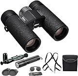 Nikon Monarch M7 8x30 Binocular with Lens Pen, Harness, & Flashlight Kit