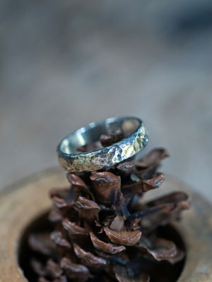 Black Gold Wedding Ring - Gardens of the Sun | Ethical Jewelry