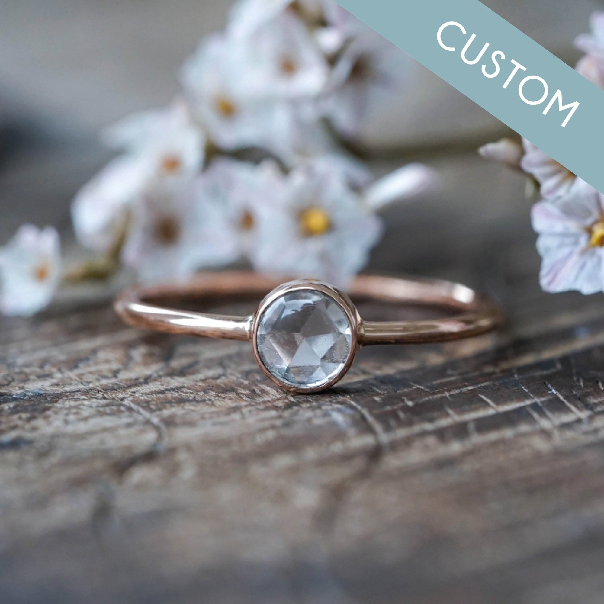 Custom Morganite Ring - Gardens of the Sun | Ethical Jewelry
