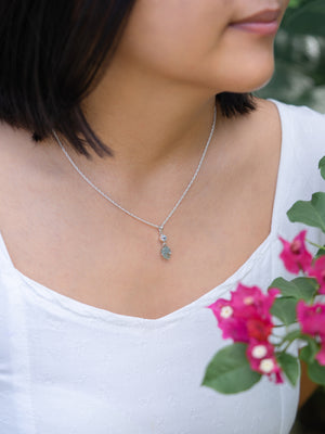 Montana Sapphire and Aquamarine Necklace